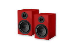 Pro-Ject Speaker Box 5 E  Bookshelf Speaker-pair-red