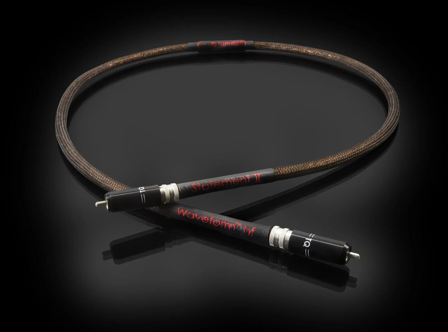 Tellurium Q STATEMENT II Waveform™ hf Digital RCA Cable-single