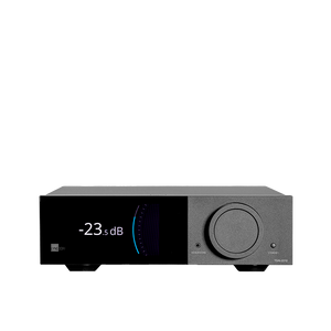 Lyngdorf TDAI-2210 Streaming Integrated Amplifier-black-front