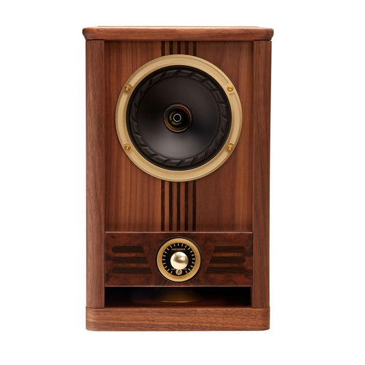 Fyne Audio Vintage Five Bookshelf Speaker-walnut-front
