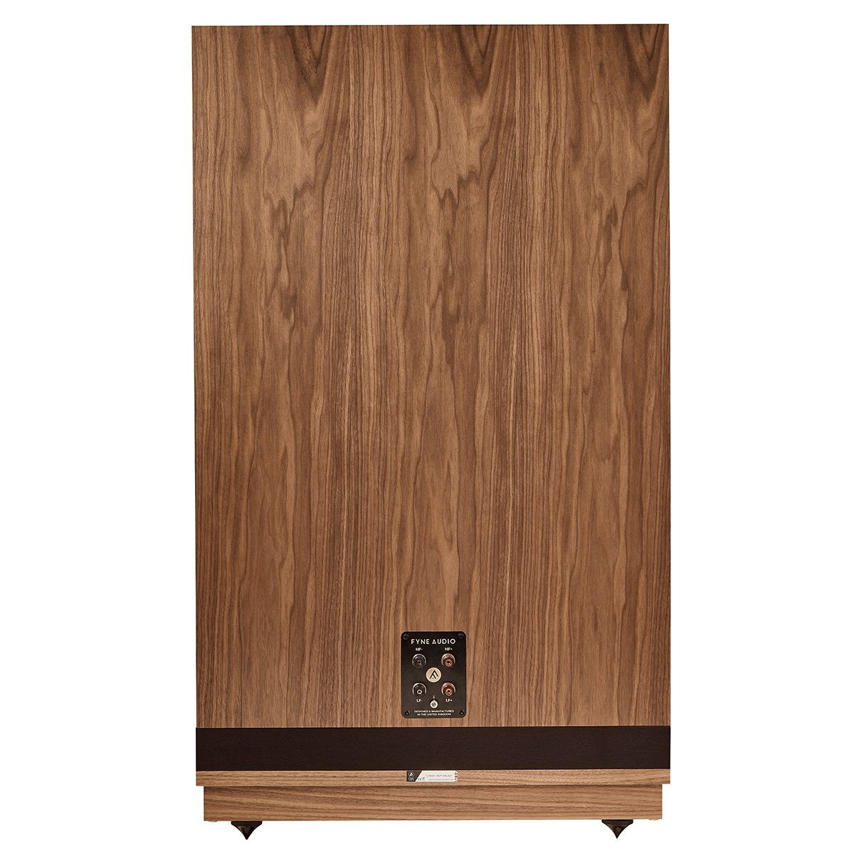 Fyne Audio Vintage Classic Gold XV SP Floorstanding Speaker-rear-walnut