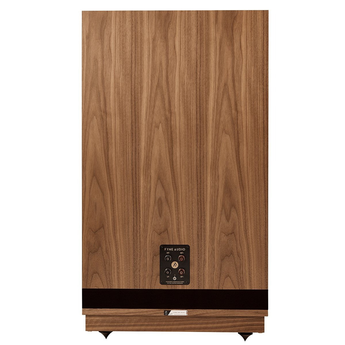 Fyne Audio Vintage Classic Gold XII SP Floorstanding Speaker-rear-walnut