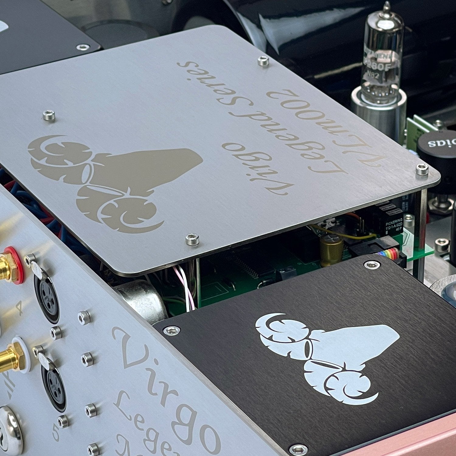 Aries Cerat Virgo Two Chassis Pre Amplifier-open chassis