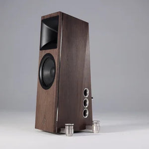 Ø Audio Ymir floorstanding speaker-dark walnut