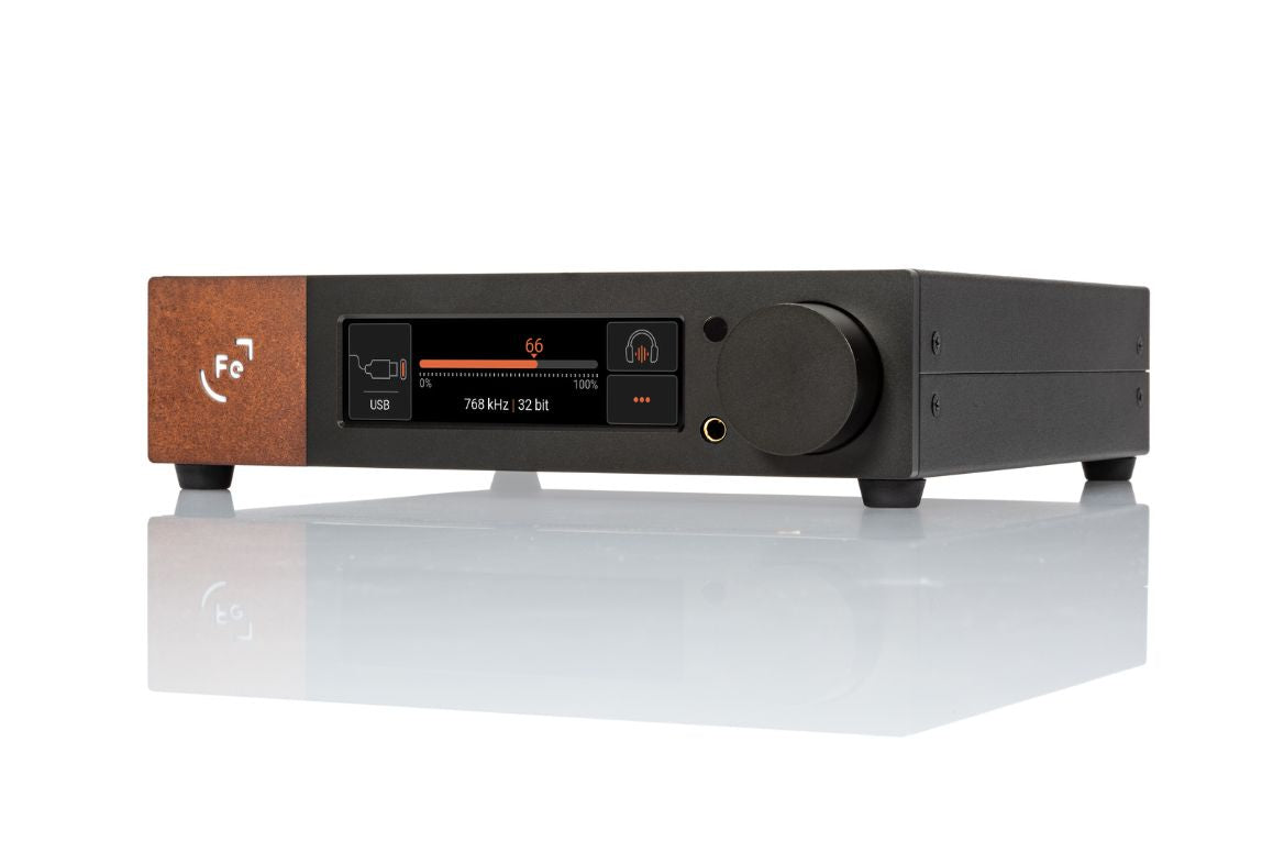 Ferrum WANDLA HP DAC/PREAMP with Headphone Amplifier-black-front