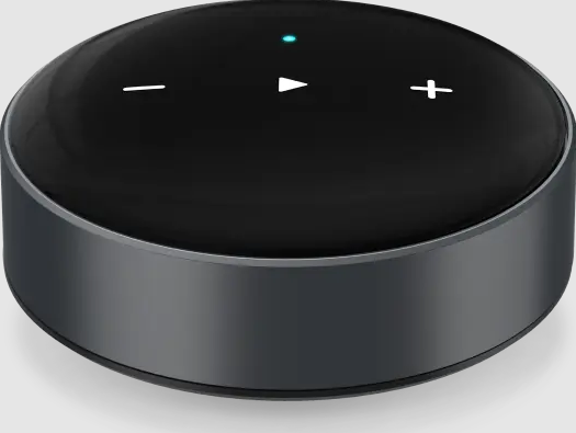 WiiM Mini Compact Wireless Music Streamer-black-front