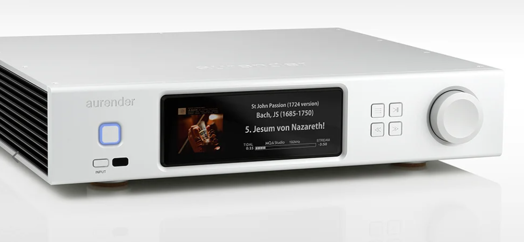Aurender A15 Analog Music Server/Streamer-white