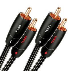 Audioquest Tower RCA to RCA Analog Interconnect iPack (Pack of 5)