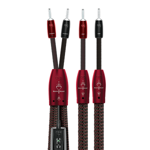 Audioquest Brave Heart Full-Range Speaker Cable-silver-banana