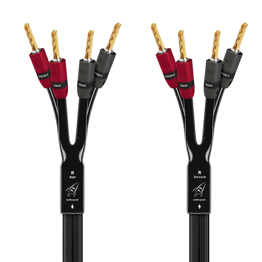 audioquest Rocket 11 スピーカーケーブル　3m AudioQuest Rocket 11 Single BiAmp Speaker Cable (Pair) – Nintronics UK