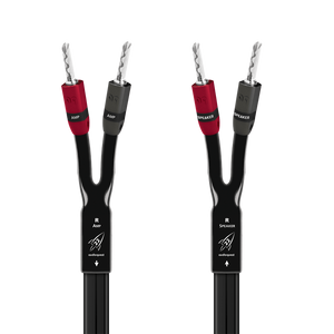 AudioQuest Rocket 22 Full-Range Speaker Cable (Pair)-Silver-banana