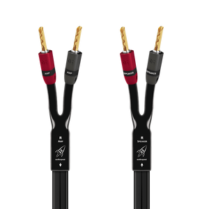 AudioQuest Rocket 22 Full-Range Speaker Cable (Pair)-gold-banana