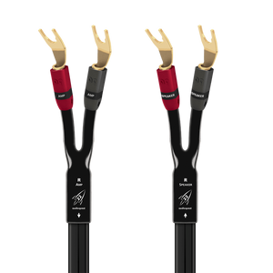 AudioQuest Rocket 22 Full-Range Speaker Cable (Pair)-gold-multi-spade