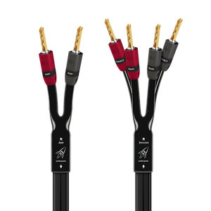 AudioQuest Rocket 22 Single-BiWire Speaker Cable (Pair)-gold -banana