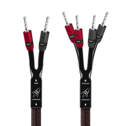 AudioQuest Rocket 33 Single-BiWire Speaker Cable-banana-silver