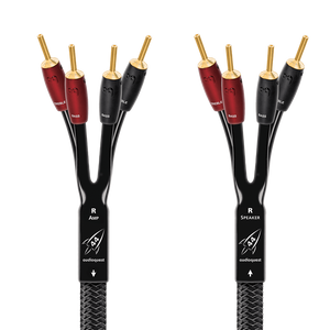 AudioQuest Rocket 44 Single BiAmp Speaker Cable-gold-banana