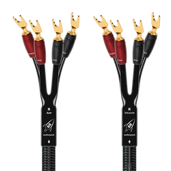 AudioQuest Rocket 88 Single BiAmp Speaker Cable -gold-multi-spade