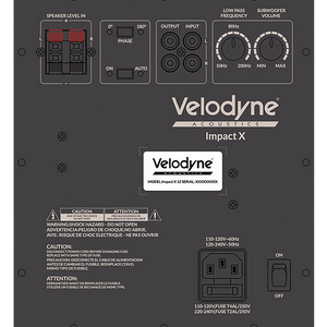 Velodyne Acoustics Impact X 10 Active Subwoofer