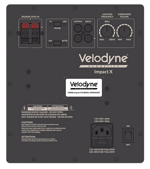 Velodyne Acoustics Impact X 10 Active Subwoofer