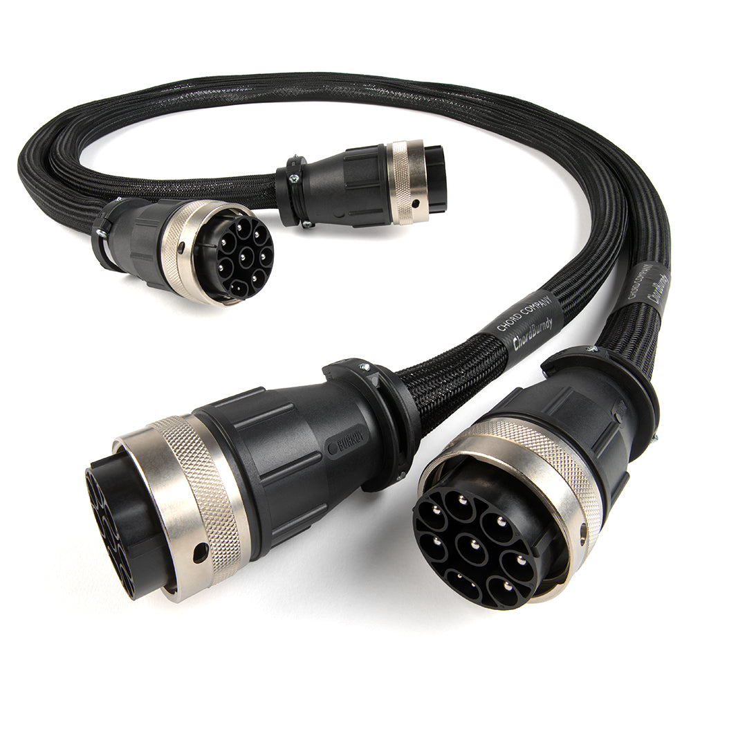 Chord Burndy Cable for Naim Audio 300 and 500 (Pair)-coil