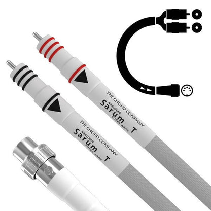 Chord Sarum T Analogue DIN Cables-2rca-5din