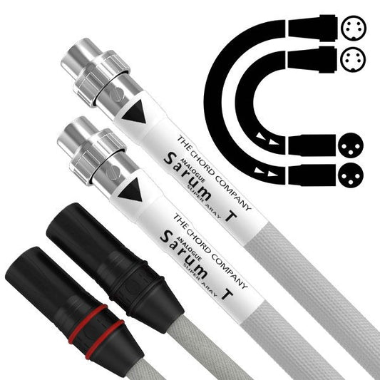 Chord Sarum T 4DIN to 1XLR 1m pair (New NAP250/350)