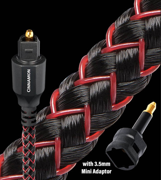 AudioQuest 15M Optilink Carbon TOS TOS Braid AudioQuest 15M Optilink Carbon TOS TOS Braid