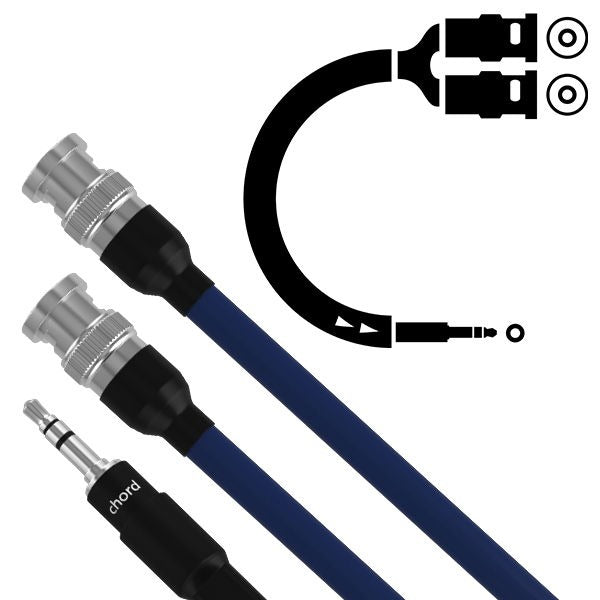 Chord Clearway Digital Tuned ARAY--2BNC to Minijack