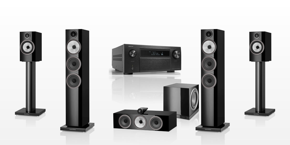 Denon AVC-A1H + Bowers & Wilkins 700 S3 5.1 Cinema Package