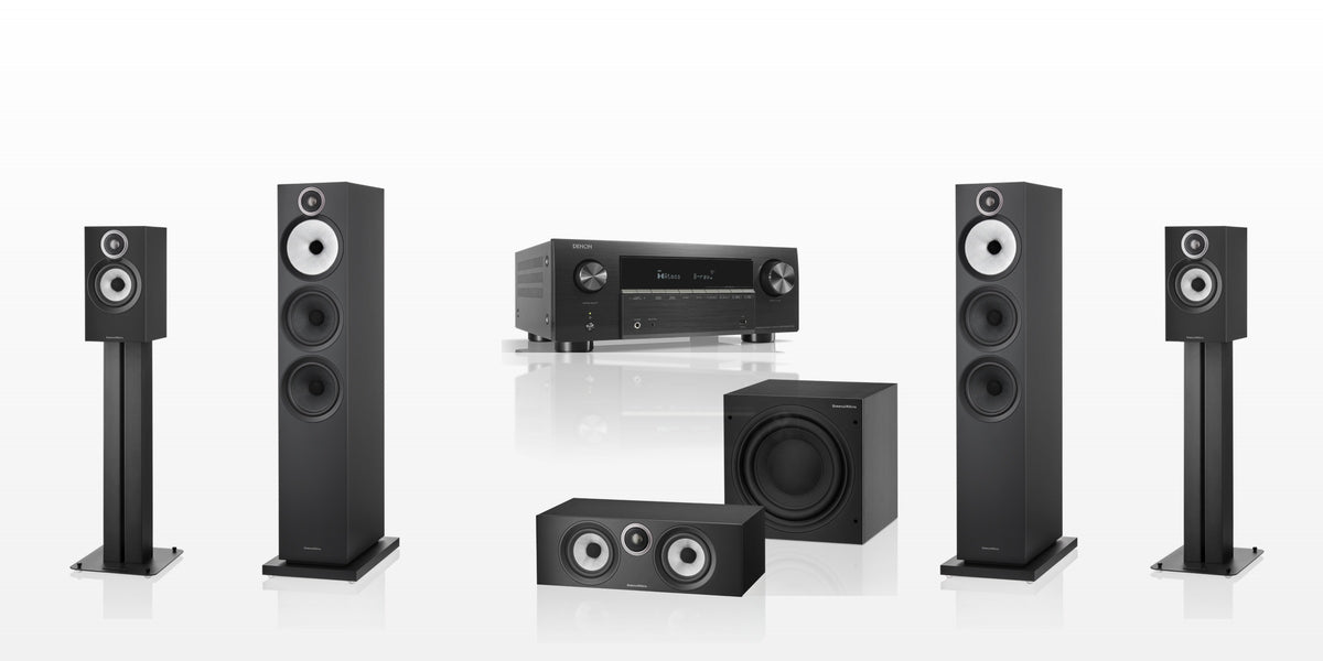Denon AVC-X3900H + Bowers & Wilkins 600 S3 5.1 Cinema Package