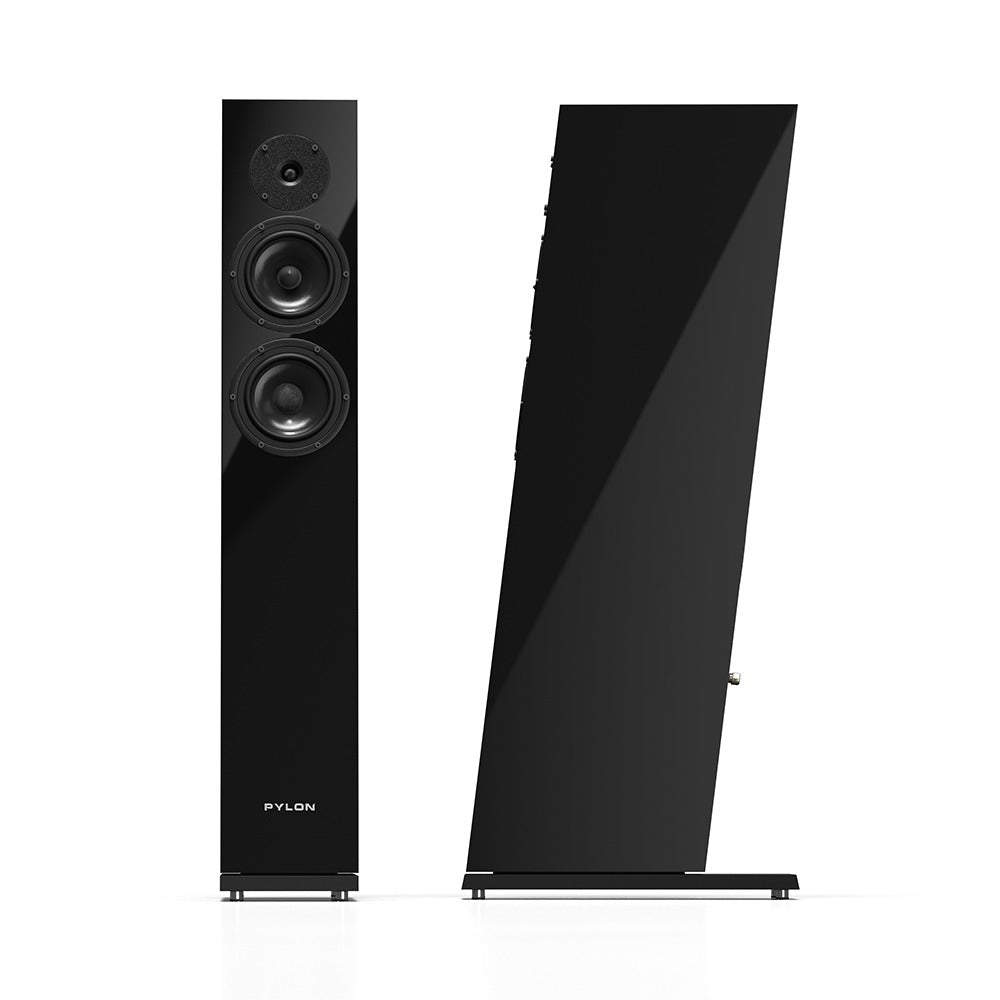 Pylon Audio Diamond 25 mkII Floorstanding Speakers-black