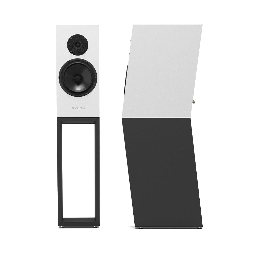 Pylon Audio Diamond monitor 18 mkII Bookshelf Speakers-white