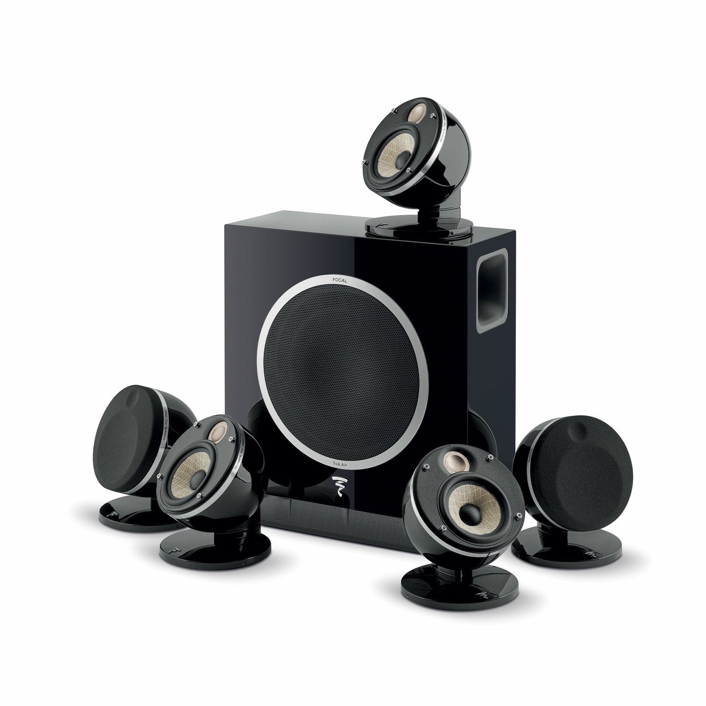 Focal Dôme Flax Pack 5.1 Home Cinema System with Sub Air Wireless Subwoofer