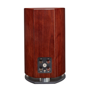 Fyne Audio F701 Bookshelf Speaker-rear-walnut