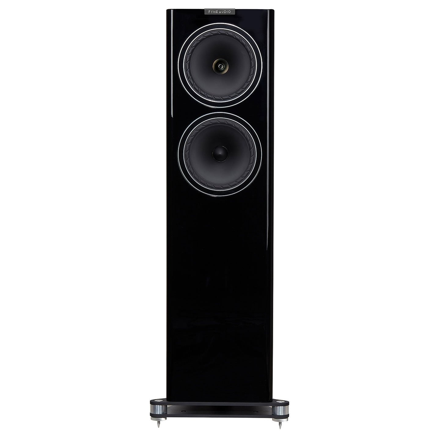 Fyne Audio F702 Floorstanding Speaker-black-front