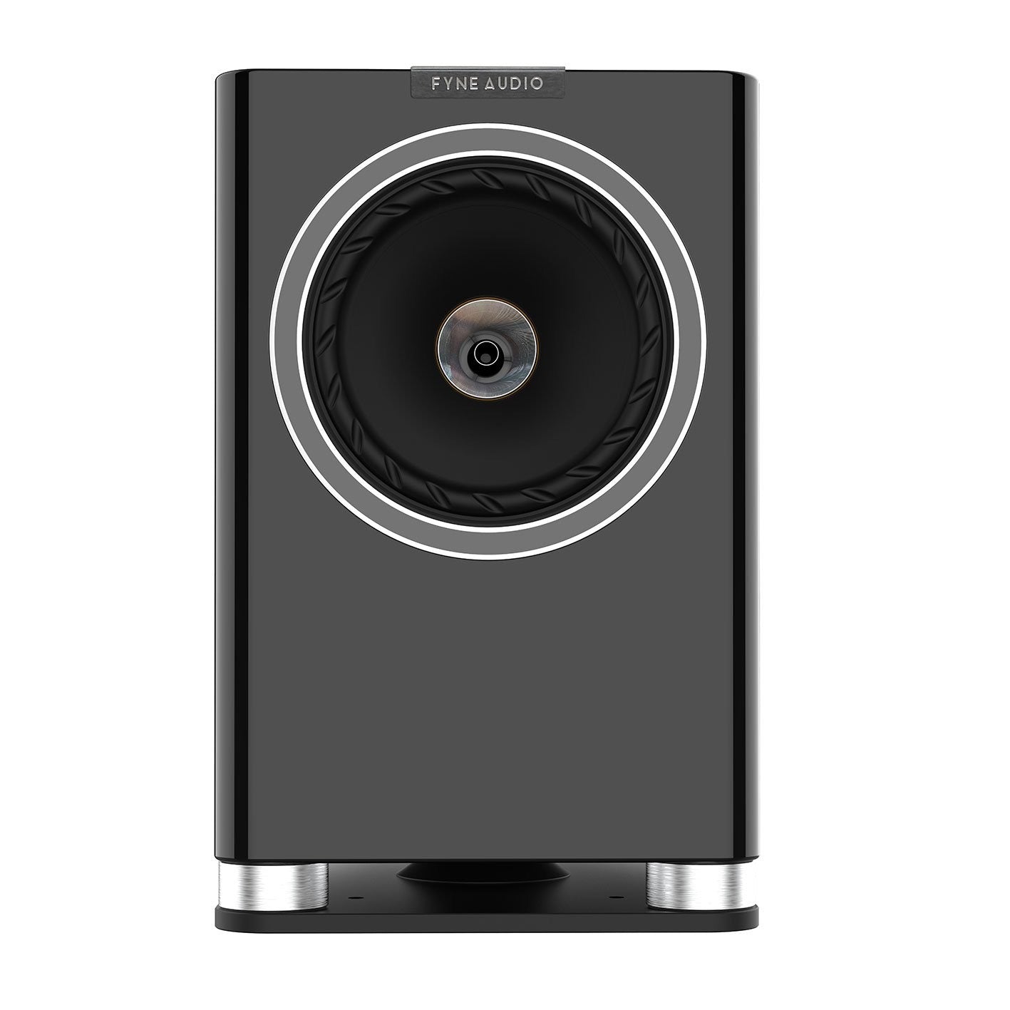 Fyne Audio F700 Bookshelf Speaker-black-front