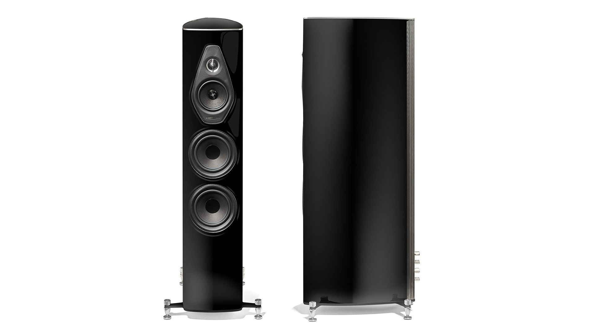 Sonus Faber Olympica Nova III black-front -side