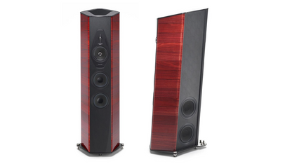 Sonus Faber IL Cremonese Floorstanding Speakers - red-front-side
