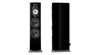 Sonus faber Sonetto VIII G2 Floorstanding Speakers (Pair) Black- front - side