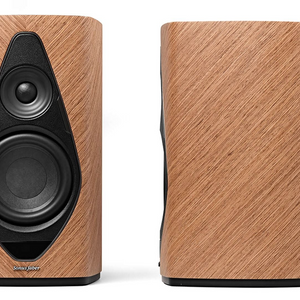 Sonus Faber Duetto Wireless Speaker
- Walnut- front - side
