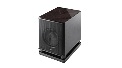 Sonus Faber Gravis VI Subwoofer (Single) - Graphite Wood with 45-degree grains