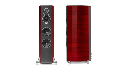 Sonus Faber Serafino G2 Floorstanding Loudspeaker (Pair)-  red-front-side