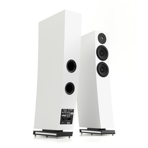 Pylon Audio Jasper 23 MKII Active Floorstanding Speakers-white