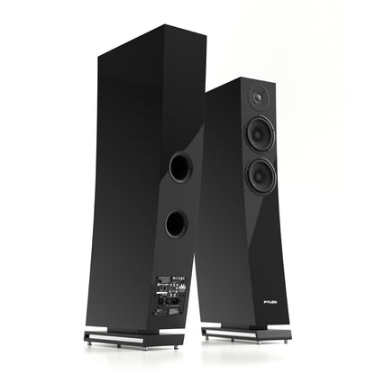 Pylon Audio Jasper 23 MKII Active Floorstanding Speakers-black