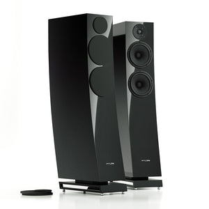Pylon Audio Jasper 25 mkII Passive Floorstanding Speakers-black-gloss