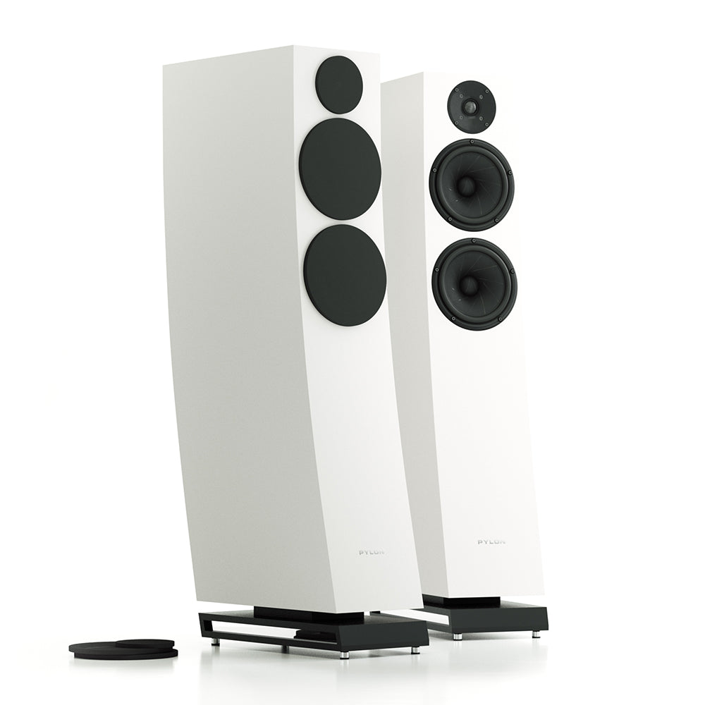 Pylon Audio Jasper 25 mkII Passive Floorstanding Speakers-white