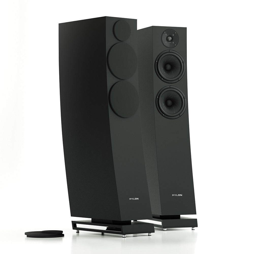 Pylon Audio Jasper 25 mkII Passive Floorstanding Speakers-matte black