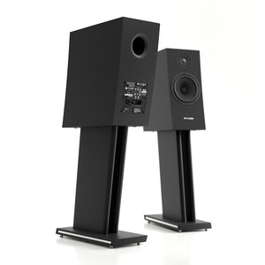 Pylon Audio Jasper monitor 18 Active  Bookshelf Speaker-black-with stand
