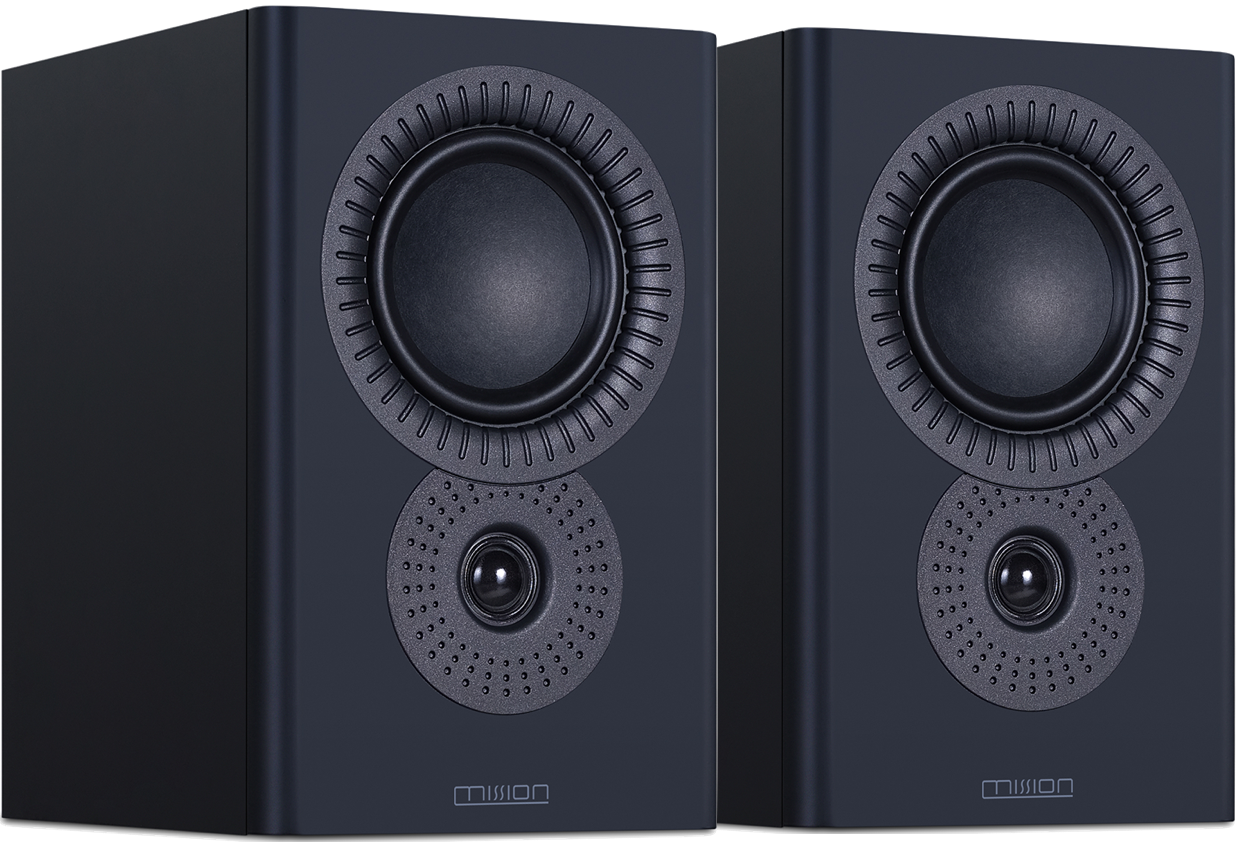 Mission LX-2 MkII Bookshelf Speakers (Pair) - Lux Black