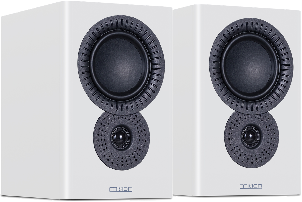 Mission LX-2 MkII Bookshelf Speakers (Pair)  lux White